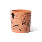notNeutral x Katya Krasnova Lino Coffee Mug (10oz) - Cats & Tats Papaya