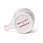 notNeutral x Katya Krasnova Lino Coffee Mug (10oz) - Cats & Tats Pink