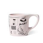notNeutral x Katya Krasnova Lino Coffee Mug (10oz) - Cats & Tats Pink