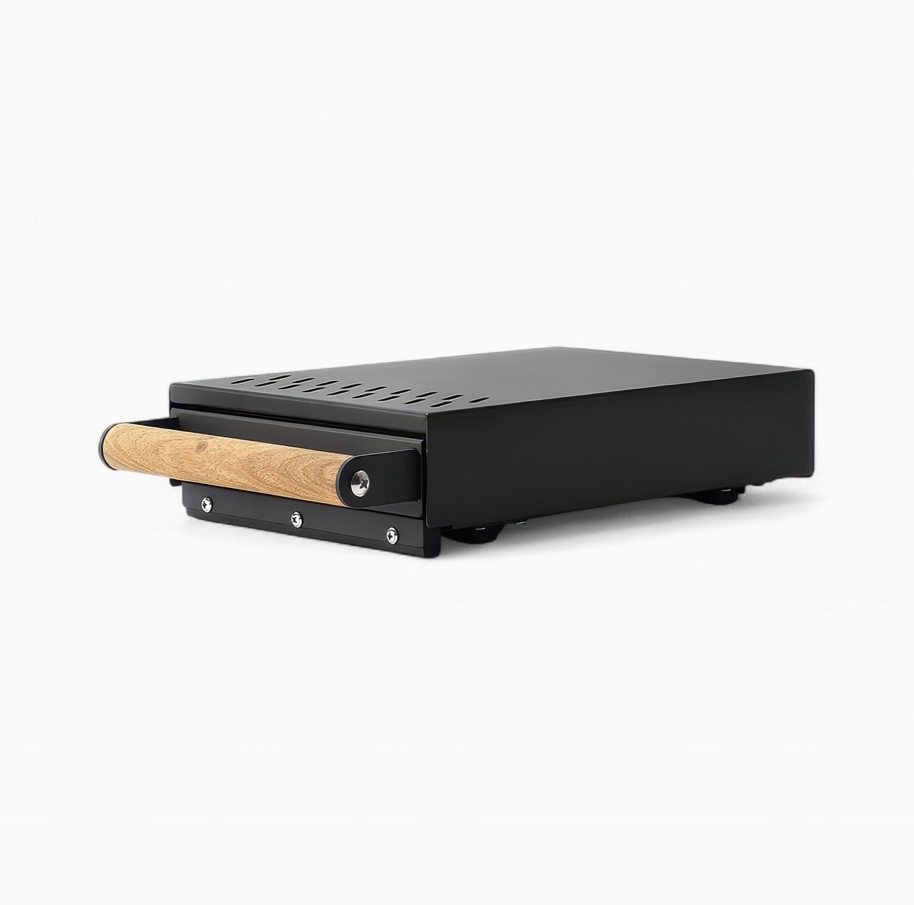 Drawer Knock Box with Wood Handle