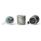 notNeutral x Chaim Machlev Lino Coffee Mug (10oz) - Dots to Lines Gray