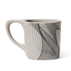 notNeutral x Chaim Machlev Lino Coffee Mug (10oz) - Dots to Lines Gray