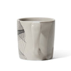 notNeutral x Chaim Machlev Lino Coffee Mug (10oz) - Dots to Lines Gray