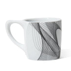 notNeutral x Chaim Machlev Lino Coffee Mug (10oz) - Dots to Lines White