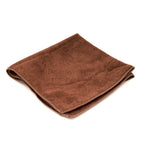 Microfiber Bar Towel, Brown, 16 in
