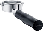 58Mm Bottomless Portafilter, Naked Portafilter Fits E61, Flair 58, ECM, Rocket, Sanremo, Synesso, Slayer, VBM, Included 18G Basket, Black