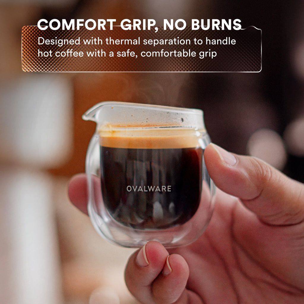 Double Wall Espresso Glass Set