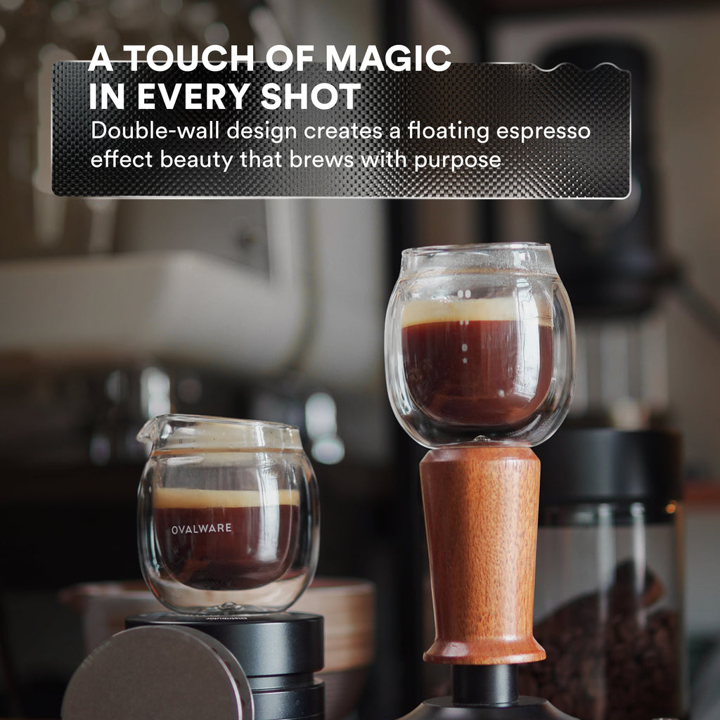 Double Wall Espresso Glass Set