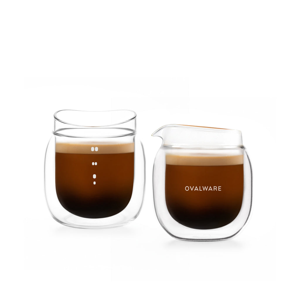 Double Wall Espresso Glass Set