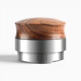 Espresso Distributor, Adjustable Depth, Walnut Handle