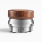 Espresso Distributor, Adjustable Depth, Walnut Handle