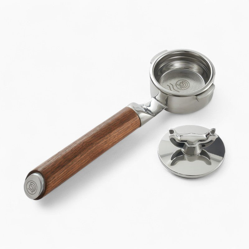 Convertible Bottomless Portafilter with Double Spout