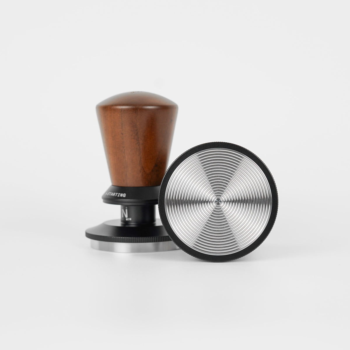 Spring-Loaded Espresso Tamper, 30 lb Constant Force