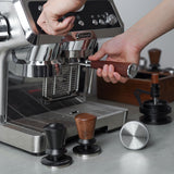 Spring-Loaded Espresso Tamper, 30 lb Constant Force