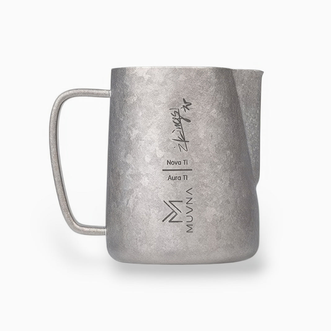 Aurora Titanium Latte Pitcher