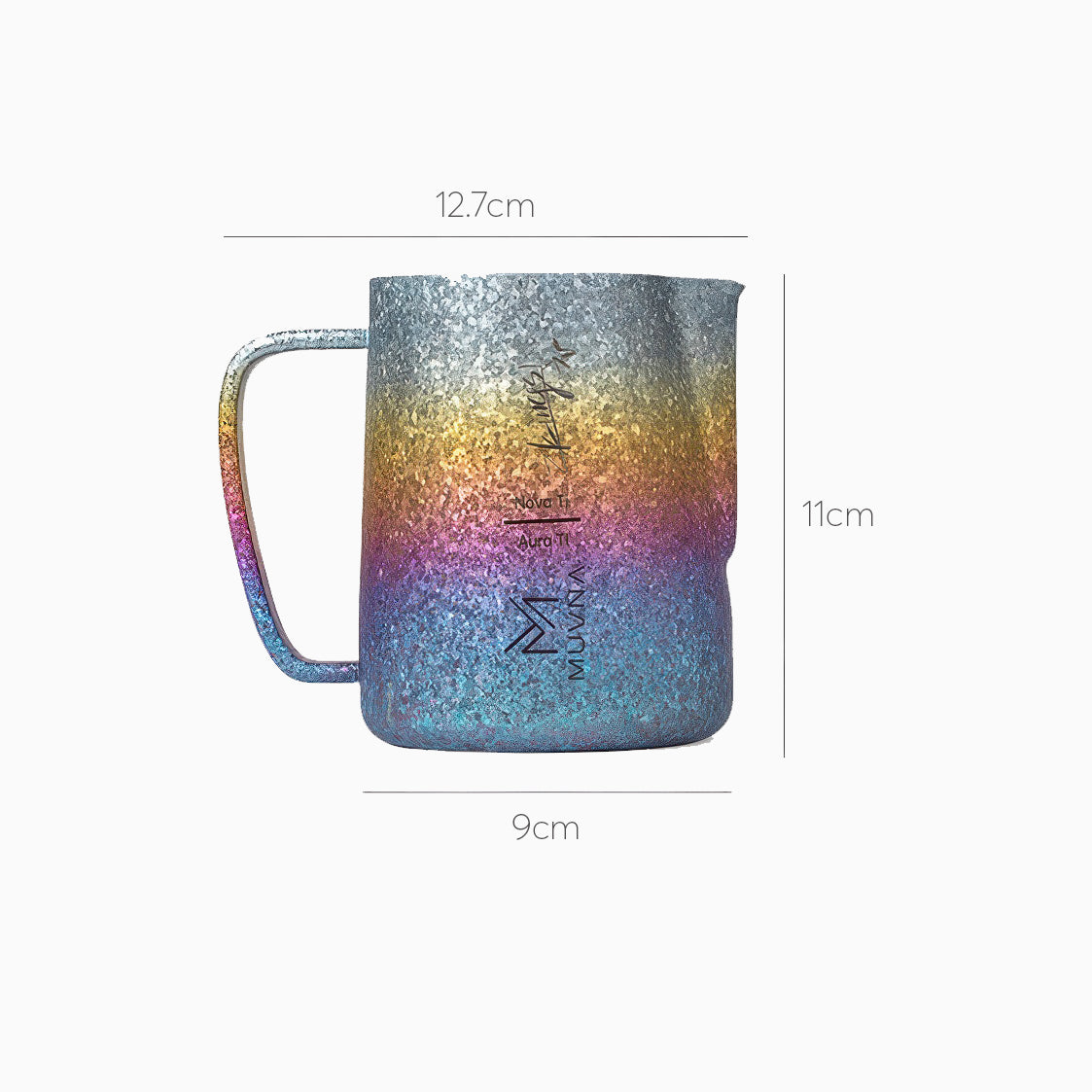 Aurora Titanium Latte Pitcher