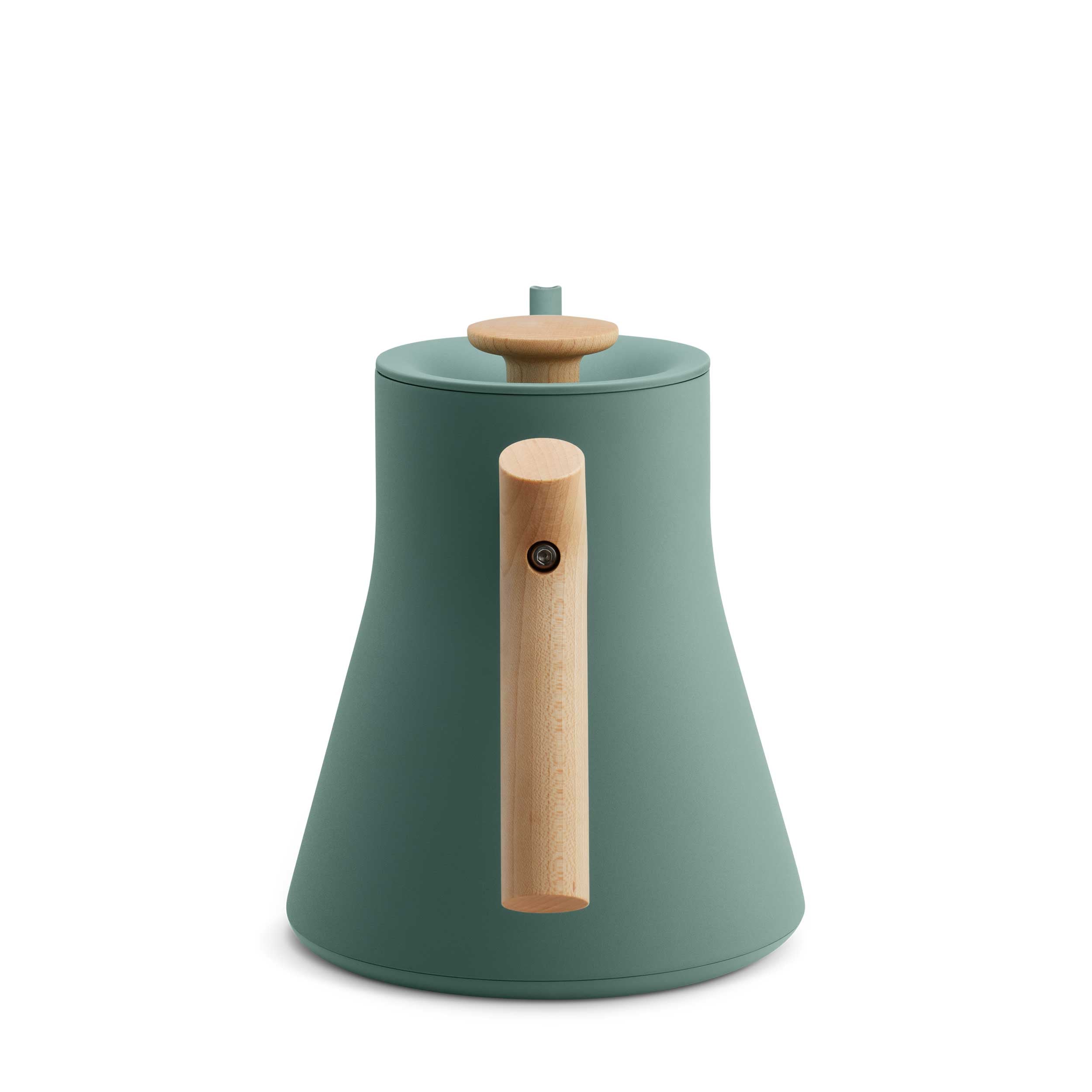 Fellow Stagg EKG Pro Kettle, Smoke Green + Maple