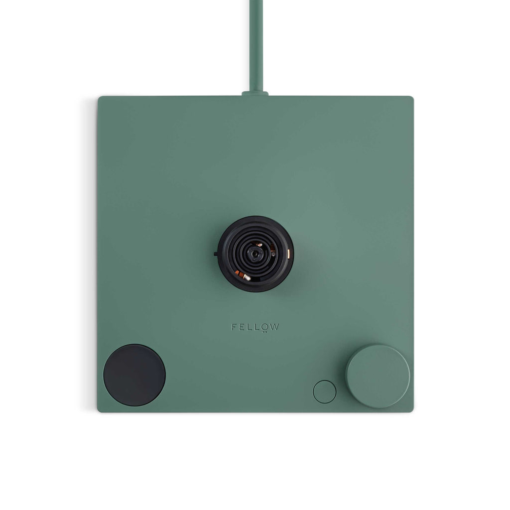 Fellow Stagg EKG Pro Kettle, Smoke Green + Maple
