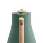 Fellow Stagg EKG Pro Kettle, Smoke Green + Maple
