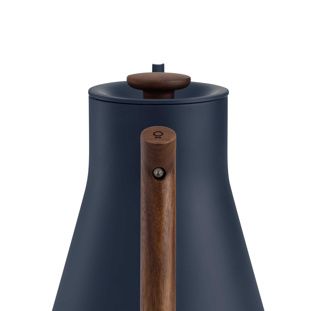 Fellow Stagg EKG Pro Kettle, Stone Blue + Walnut