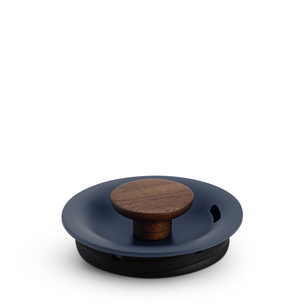 Fellow Stagg EKG Pro Kettle, Stone Blue + Walnut